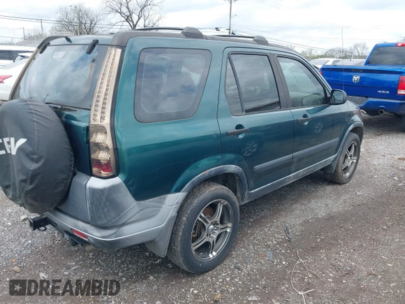 2002 Honda CR-V LX with VIN JHLRD68482C009541, listed as a IAAI auction lot 41952036 with 272,013 mi miles and . Bid and sale history available at carsss.com. Image 4.