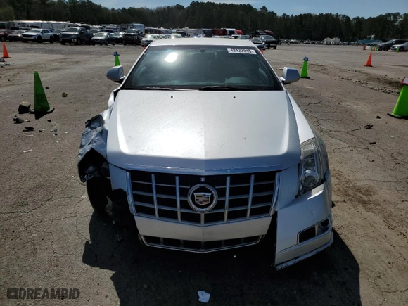 2012 Cadillac CTS Coupe Performance with VIN 1G6DJ1E37C0148306, listed as a Copart auction lot 49422845 with 76,965 mi miles and Salvage Title. Bid and sale history available at carsss.com. Image 5.