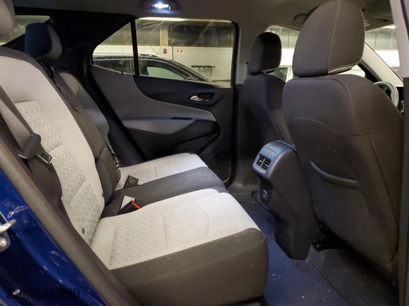 2022 Chevrolet Equinox LS with VIN 3GNAXHEV3NS160108, listed as a Copart auction lot 43635195 with 61,890 mi miles and Salvage Title. Bid and sale history available at carsss.com. Image 10.