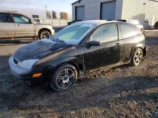 2005 Ford Focus with VIN 3FAHP31N05R155977, listed as a Copart auction lot 77475354 with 193,753 mi miles and Salvage title. Bid and sale history available at DreamBid. Image 1.