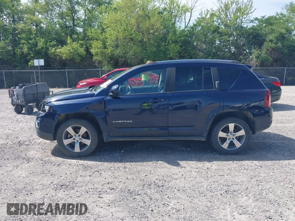 2016 Jeep Compass High Altitude with VIN 1C4NJDEBXGD671389, listed as a IAAI auction lot 42275577 with 129,609 mi miles and . Bid and sale history available at DreamBid. Image 14.