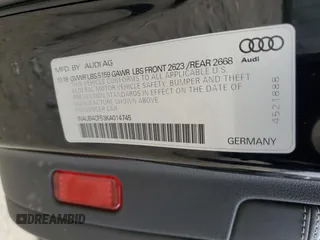 2019 Audi S5 Sportback Premium Plus z VIN WAUB4CF53KA014745, wystawiony jako Copart lot #45696685 z przebiegiem 71 446 mil mil oraz Czysty tytuł • Clean title. Historia ofert i sprzedaży dostępna na DreamBid. Obrazek 13.