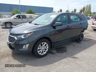 2020 Chevrolet Equinox LS with VIN 2GNAXHEV6L6273594, listed as a IAAI auction lot 42047135 with 56,028 mi miles and . Bid and sale history available at DreamBid. Image 18.