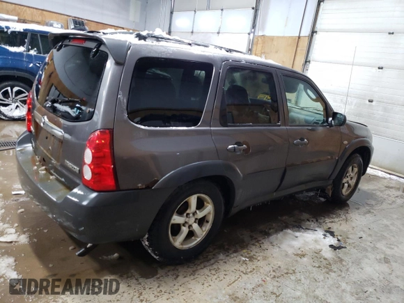 2006 Mazda Tribute i with VIN 4F2YZ92Z76KM27049, listed as a Copart auction lot 45468505 with 243,005 mi miles and Clean Title. Bid and sale history available at carsss.com. Image 3.