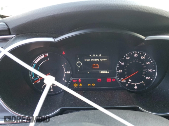 2015 Kia Optima Hybrid EX with VIN KNAGN4AD5F5090845, listed as a Copart auction lot 77896394 with 138,266 mi miles and Clean Title. Bid and sale history available at carsss.com. Image 9.