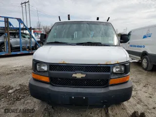 2013 Chevrolet Express Cargo Van with VIN 1GCWGFBA3D1146861, listed as a Copart auction lot 54274485 with 214,114 mi miles and Clean Title. Bid and sale history available at carsss.com. Image 5.