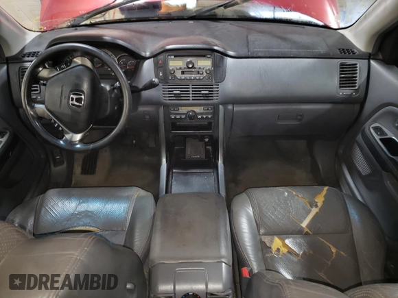 2003 Honda Pilot EX with VIN 2HKYF18553H562314, listed as a Copart auction lot 82416424 with 185,200 mi miles and Salvage Title. Bid and sale history available at DreamBid. Image 8.