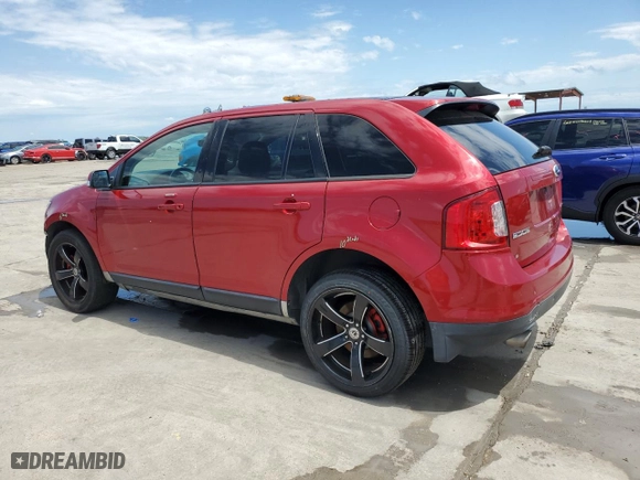 2012 Ford Edge SEL with VIN 2FMDK3JCXCBA72036, listed as a Copart auction lot 54167315 with 176,891 mi miles and Salvage Title. Bid and sale history available at carsss.com. Image 2.