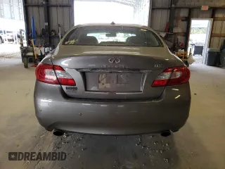 2013 Infiniti M37 with VIN JN1BY1AR2DM602789, listed as a Copart auction lot 68795164 with 122,533 mi miles and Salvage Title. Bid and sale history available at carsss.com. Image 6.