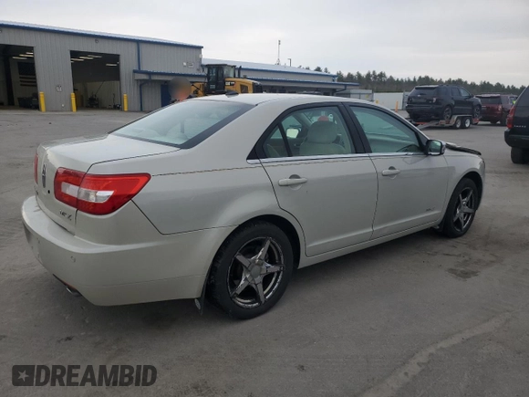 2008 Lincoln MKZ z VIN 3LNHM28T08R621554, wystawiony jako Copart lot #54532325 z przebiegiem 170 711 mil mil oraz Szkoda całkowita • Salvage title. Historia ofert i sprzedaży dostępna na DreamBid. Obrazek 3.