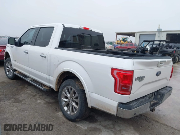 2015 Ford F-150 XL with VIN 1FTEW1CG0FKE36783, listed as a IAAI auction lot 41408208 with 141,254 mi miles and . Bid and sale history available at DreamBid. Image 3.