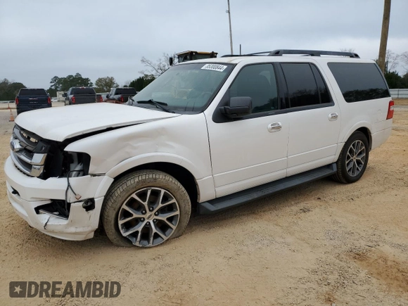 2015 Ford Expedition Max XLT with VIN 1FMJK1JT4FEF30430, listed as a Copart auction lot 52819195 with 142,059 mi miles and Salvage title. Bid and sale history available at DreamBid. Image 1.