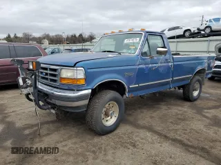 1995 Ford F-250 with VIN 2FTHF26H6SCA01451, listed as a Copart auction lot 47874575 with 117,157 mi miles and Clean title. Bid and sale history available at DreamBid. Image 1.
