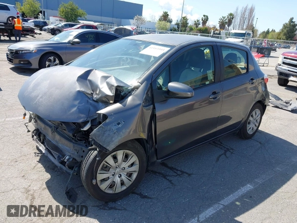 2013 Toyota Yaris L with VIN JTDKTUD36DD545176, listed as a IAAI auction lot 41953993 with 108,626 mi miles. Bid and sale history available at carsss.com. Image 2.