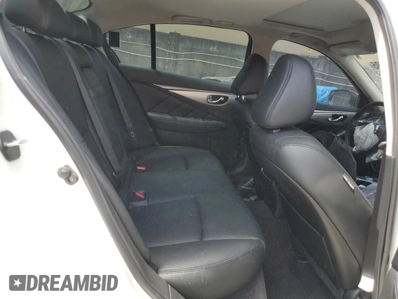 2020 Infiniti Q50 Luxe with VIN JN1EV7AP3LM206117, listed as a Copart auction lot 58060395 with 40,534 mi miles and Non repairable. Bid and sale history available at DreamBid. Image 10.