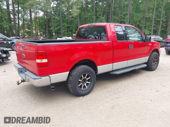 2004 Ford F-150 STX with VIN 1FTRX12W24NA78394, listed as a IAAI auction lot 42438744 with 212,189 mi miles and . Bid and sale history available at DreamBid. Image 4.