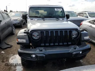 2021 Jeep Wrangler Unlimited Sport Altitude with VIN 1C4HJXDNXMW555815, listed as a Copart auction lot 75677724 with Not provided miles and Non repairable. Bid and sale history available at DreamBid. Image 5.