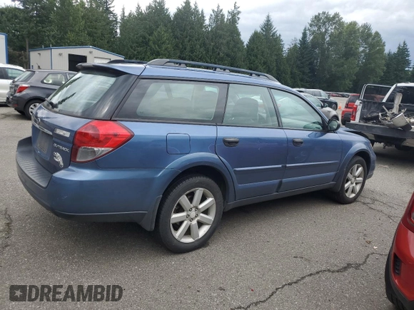 2008 Subaru Outback i with VIN 4S4BP61C987317287, listed as a Copart auction lot 62894365 with 177,150 mi miles and Salvage title. Bid and sale history available at DreamBid. Image 3.