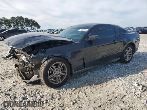 2010 Ford Mustang V6 with VIN 1ZVBP8AN9A5181890, listed as a Copart auction lot 55885715 with 160,456 mi miles and Salvage title. Bid and sale history available at DreamBid. Image 1.
