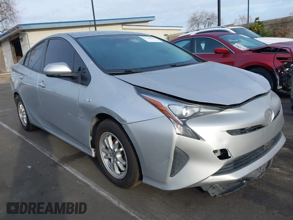 2016 Toyota Prius Two with VIN JTDKBRFU2G3508903, listed as a IAAI auction lot 41728794 with Not Provided miles and . Bid and sale history available at DreamBid. Image 1.
