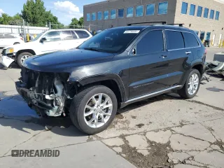 2014 Jeep Grand Cherokee Summit с VIN 1C4RJFJT1EC371755, выставлен на аукционе Copart как лот 63776695 с пробегом 98 012 миль миль и Списание • Salvage title. История ставок и продаж доступна на DreamBid. Изображение 1.