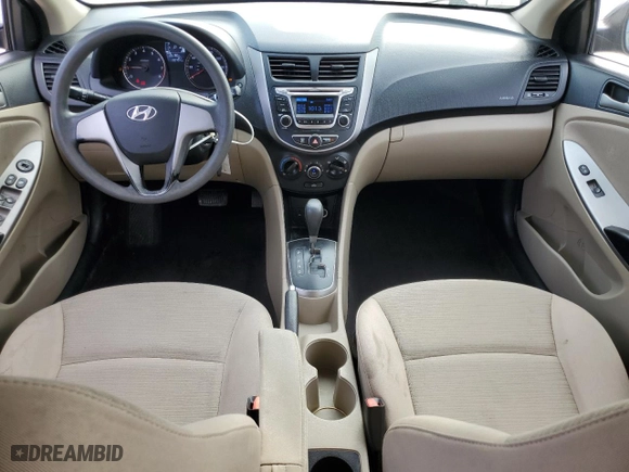 2016 Hyundai Accent SE with VIN KMHCT4AE0GU092358, listed as a Copart auction lot 43359565 with 130,754 mi miles and Salvage Title. Bid and sale history available at carsss.com. Image 8.