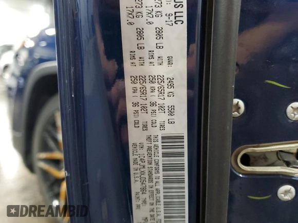 2018 Jeep Cherokee Latitude Plus z VIN 1C4PJMLXXJD547864, wystawiony jako Copart lot #59719005 z przebiegiem 113 160 mil mil oraz Szkoda całkowita • Salvage title. Historia ofert i sprzedaży dostępna na DreamBid. Obrazek 12.