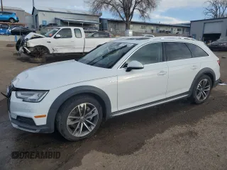 2018 Audi A4 allroad Premium Plus with VIN WA18NAF44JA119339, listed as a Copart auction lot 46049445 with 102,755 mi miles and Salvage Title. Bid and sale history available at carsss.com. Image 1.