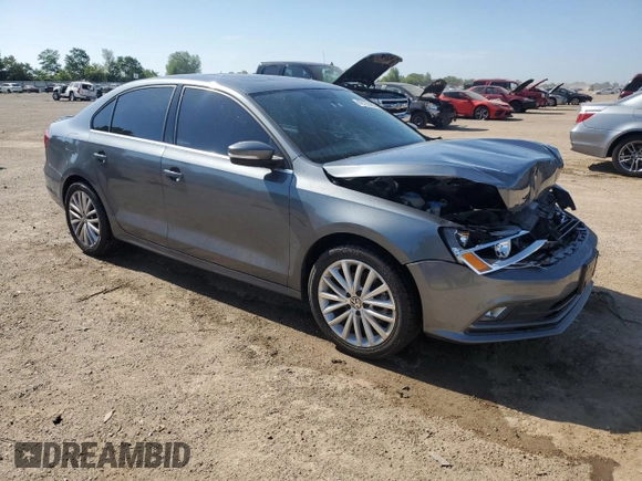 2015 Volkswagen Jetta SE with VIN 3VWD17AJ7FM224867, listed as a Copart auction lot 62105405 with 126,330 mi miles and Salvage title. Bid and sale history available at DreamBid. Image 4.