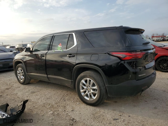 2023 Chevrolet Traverse LS with VIN 1GNERFKW0PJ229855, listed as a Copart auction lot 45741275 with 69,846 mi miles and Salvage Title. Bid and sale history available at carsss.com. Image 2.