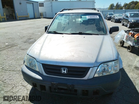2001 Honda CR-V LX with VIN JHLRD18431C013465, listed as a Copart auction lot 73684654 with 98,165 mi miles and Salvage Title. Bid and sale history available at carsss.com. Image 5.