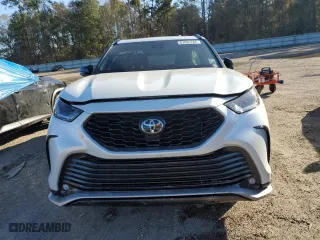2022 Toyota Highlander XSE with VIN 5TDLZRAHXNS092248, listed as a Copart auction lot 87091784 with 58,124 mi miles and Salvage Title. Bid and sale history available at carsss.com. Image 5.