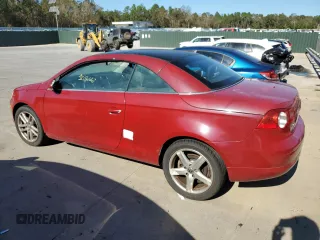 2007 Volkswagen Eos 2.0T with VIN WVWDA71F87V043699, listed as a Copart auction lot 75247614 with 103,666 mi miles and Salvage Title. Bid and sale history available at DreamBid. Image 2.