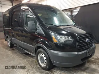 2019 Ford Transit Passenger XL with VIN 1FBAX2CM7KKA64803, listed as a IAAI auction lot 42220187 with 93,853 mi miles and . Bid and sale history available at DreamBid. Image 1.