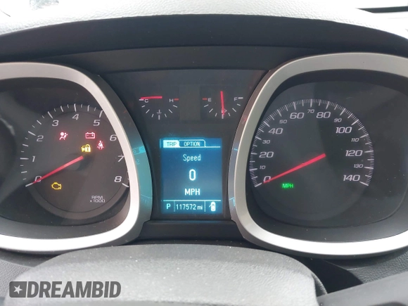2017 Chevrolet Equinox LT with VIN 2GNFLFEK6H6232773, listed as a IAAI auction lot 42045096 with 117,572 mi miles. Bid and sale history available at carsss.com. Image 7.