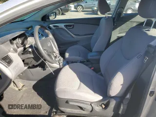 2013 Hyundai Elantra Coupe GS PZEV with VIN KMHDH6AE0DU022405, listed as a Copart auction lot 76497474 with 64,249 mi miles and Salvage Title. Bid and sale history available at carsss.com. Image 7.