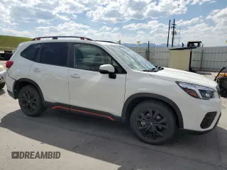 2021 Subaru Forester Special Sports with VIN JF2SKARC4MH461216, listed as a Copart auction lot 60692705 with 60,769 mi miles and Salvage title. Bid and sale history available at DreamBid. Image 4.