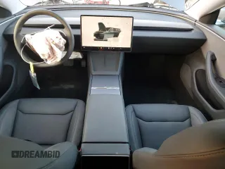 2024 Tesla Model 3 with VIN 5YJ3E1EA2RF749483, listed as a Copart auction lot 83839194 with 5,339 mi miles and Salvage Title. Bid and sale history available at carsss.com. Image 8.