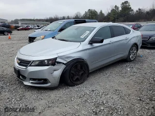 2016 Chevrolet Impala LS with VIN 2G11X5SA2G9102539, listed as a Copart auction lot 43438495 with 150,669 mi miles and Clean Title. Bid and sale history available at carsss.com. Image 1.