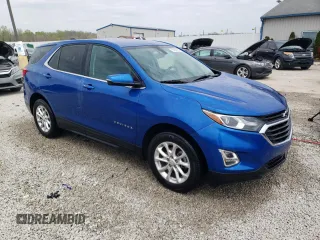 2019 Chevrolet Equinox LT with VIN 3GNAXKEV1KS521408, listed as a Copart auction lot 52969055 with 56,978 mi miles and Salvage Title. Bid and sale history available at DreamBid. Image 4.