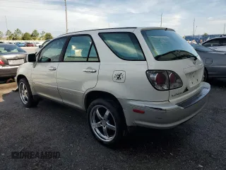 2001 Lexus RX 300 with VIN JTJGF10U910090754, listed as a Copart auction lot 61542215 with 154,865 mi miles and Salvage title. Bid and sale history available at DreamBid. Image 2.