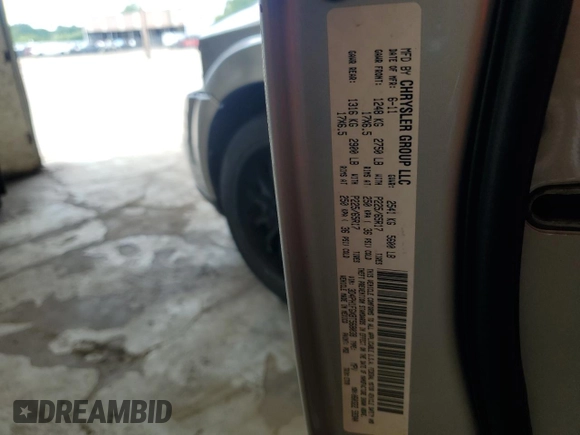 2011 Dodge Journey Mainstreet with VIN 3D4PH1FGXBT568038, listed as a Copart auction lot 65451315 with 135,977 mi miles and Salvage title. Bid and sale history available at DreamBid. Image 12.