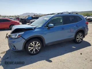 2020 Subaru Forester Limited with VIN JF2SKASCXLH492656, listed as a Copart auction lot 54740205 with 47,848 mi miles and Salvage title. Bid and sale history available at DreamBid. Image 1.