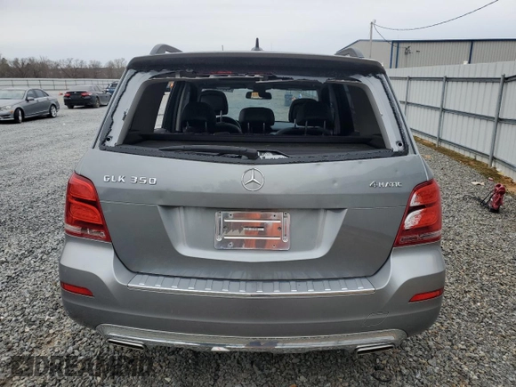 2014 Mercedes-Benz GLK 350 with VIN WDCGG8JB1EG265933, listed as a Copart auction lot 48371875 with 141,504 mi miles and Salvage Title. Bid and sale history available at DreamBid. Image 6.