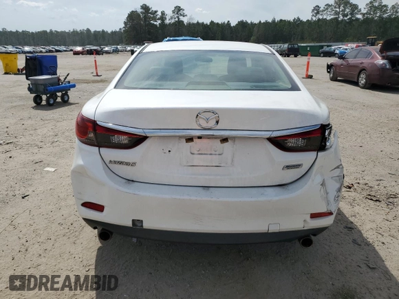 2016 Mazda 6 i Sport with VIN JM1GJ1U55G1450657, listed as a Copart auction lot 48777975 with 109,007 mi miles and Salvage Title. Bid and sale history available at DreamBid. Image 6.