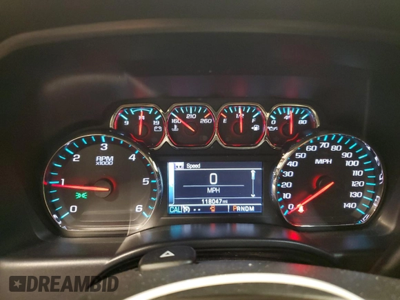 2015 Chevrolet Silverado 1500 LT with VIN 1GCNKREC0FZ246056, listed as a Copart auction lot 52883235 with 118,047 mi miles and Clean Title. Bid and sale history available at DreamBid. Image 9.