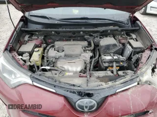 2018 Toyota RAV4 XLE with VIN JTMRFREV7JD252112, listed as a Copart auction lot 43088555 with 77,509 mi miles and Salvage Title. Bid and sale history available at carsss.com. Image 13.
