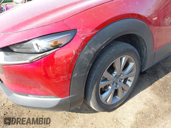 2023 Mazda CX-30 S Carbon Edition with VIN 3MVDMBCM7PM522324, listed as a IAAI auction lot 42159082 with 17,676 mi miles and . Bid and sale history available at DreamBid. Image 18.