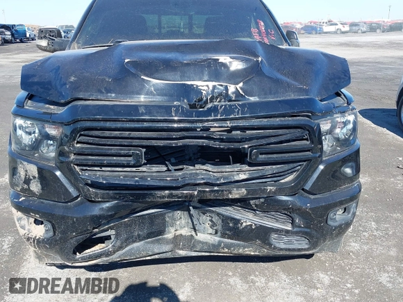 2019 Ram 1500 Big Horn/Lone Star with VIN 1C6RRFFG0KN785072, listed as a IAAI auction lot 41364178 with 126,476 mi miles. Bid and sale history available at carsss.com. Image 6.