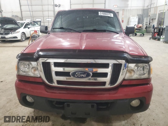 2009 Ford Ranger XL with VIN 1FTZR15E99PA34515, listed as a Copart auction lot 51680375 with 86,477 mi miles and Clean Title. Bid and sale history available at carsss.com. Image 5.